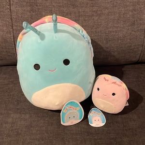 Snail squishmallows
